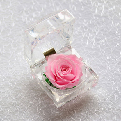 best Crystal Acrylic Rose Eternal Flower Gift Box Confession Valentine's Day Gift Accessories shop online at M2K Trends for gift