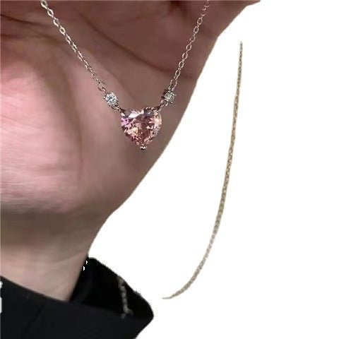 best Crystal Valentine's Day Gift Pendant Necklace Accessories shop online at M2K Trends for gift