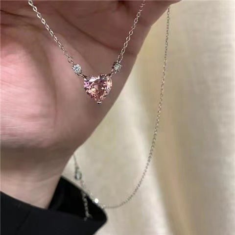 best Crystal Valentine's Day Gift Pendant Necklace Accessories shop online at M2K Trends for gift