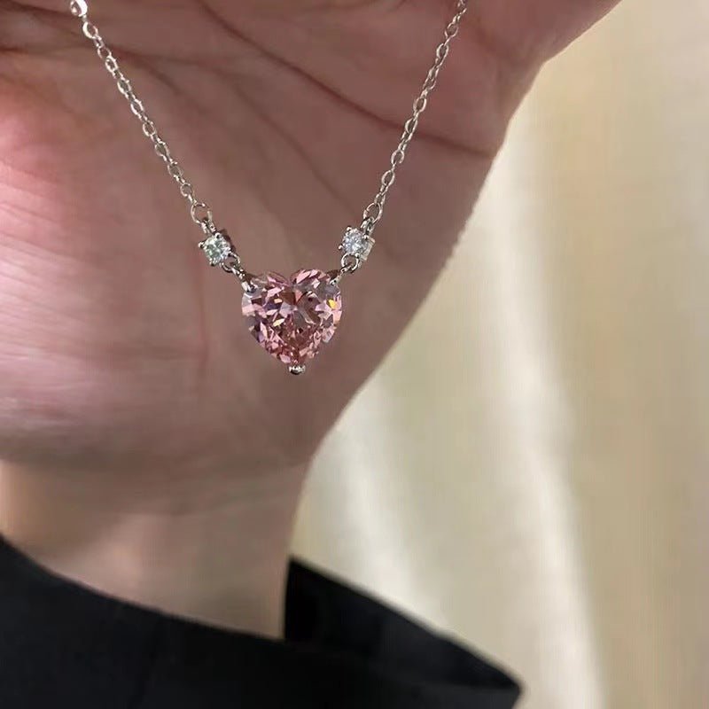 best Crystal Valentine's Day Gift Pendant Necklace Accessories shop online at M2K Trends for gift