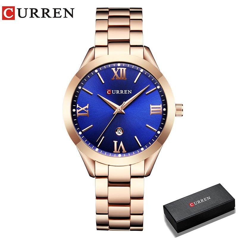 best CURREN Watch Women Watches Ladies 9007 Steel Women&#39;s Bracelet Watches Female Clock Relogio Feminino Montre Femme Jewelry & Watches shop online at M2K Trends for