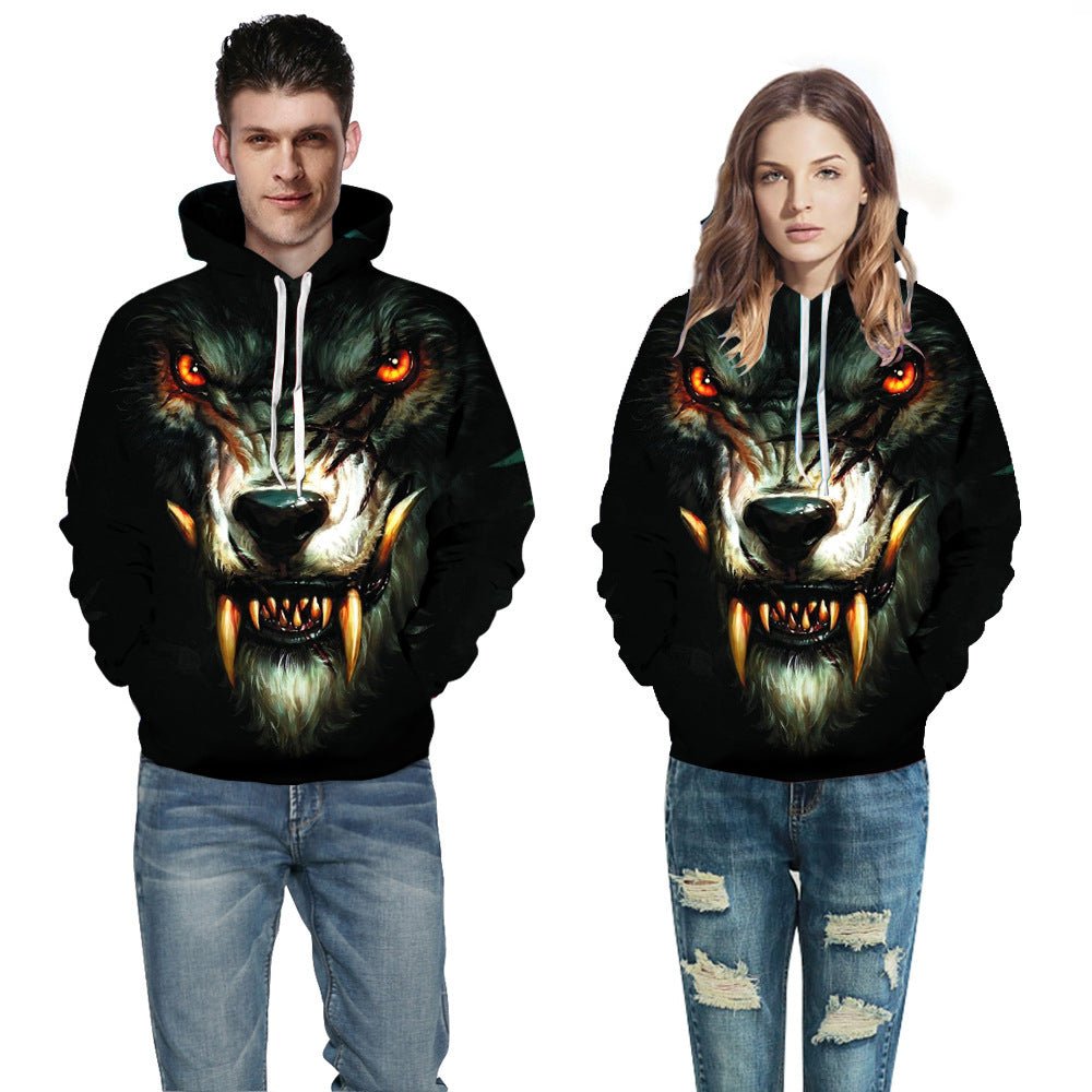 best Digital Printed Sweater Loose Hooded Sweater 0 shop online at M2K Trends for