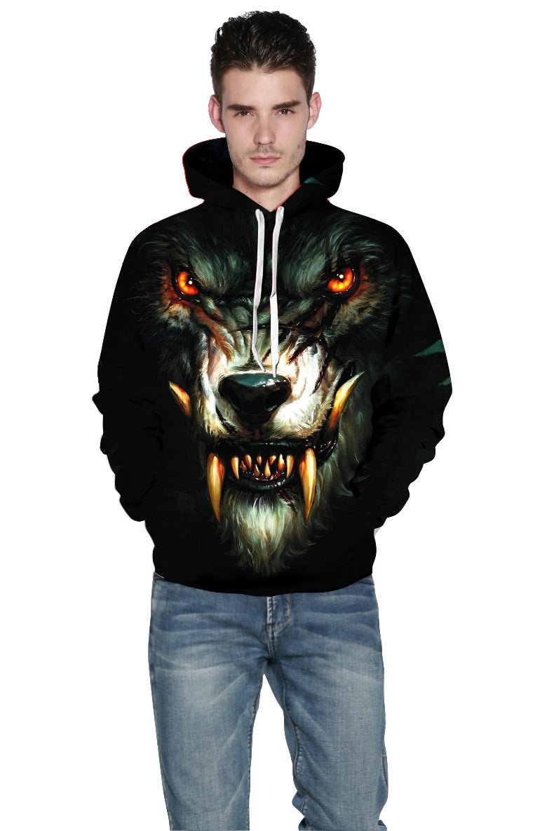 best Digital Printed Sweater Loose Hooded Sweater 0 shop online at M2K Trends for