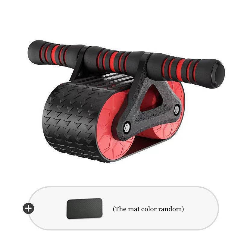 best Double Wheel Abdominal Exerciser Women Men Automatic Rebound Ab Wheel Roller Waist Trainer Gym Sports Home Exercise Devices Accessories shop online at M2K Trends for Exercise equipment