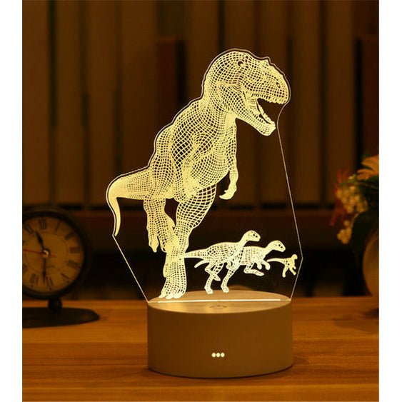 best Elk Bear Unicorn 3D Lamp Acrylic LED Night Lights Neon Lamp Wedding Lighting shop online at M2K Trends for Night Lights