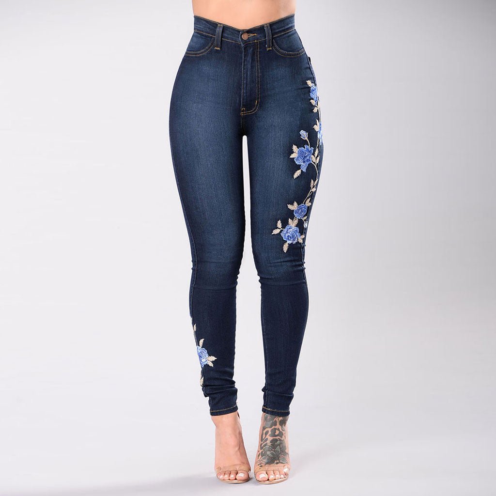 best European and American embroidered jeans Pants shop online at M2K Trends for