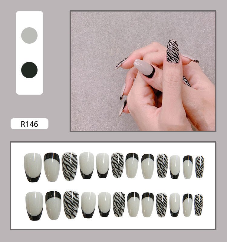 best Fake Nails Press On Short Reusable With Designs Accessories shop online at M2K Trends for