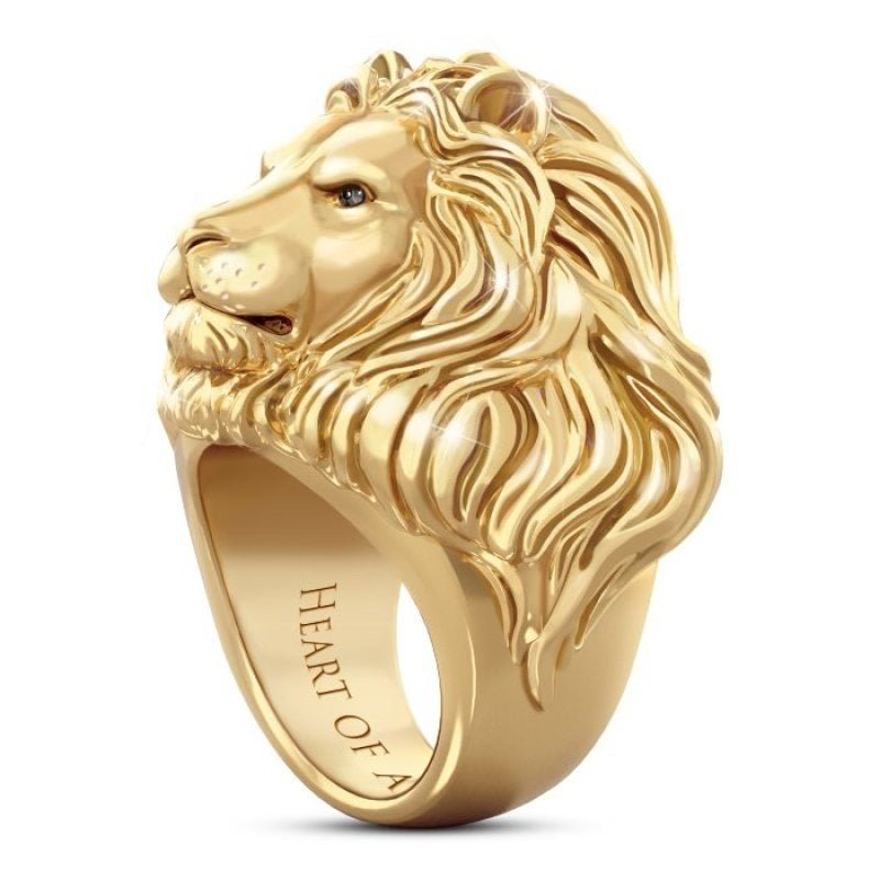 best Fashion Lion Head Pattern Alloy Ring Accessories shop online at M2K Trends for