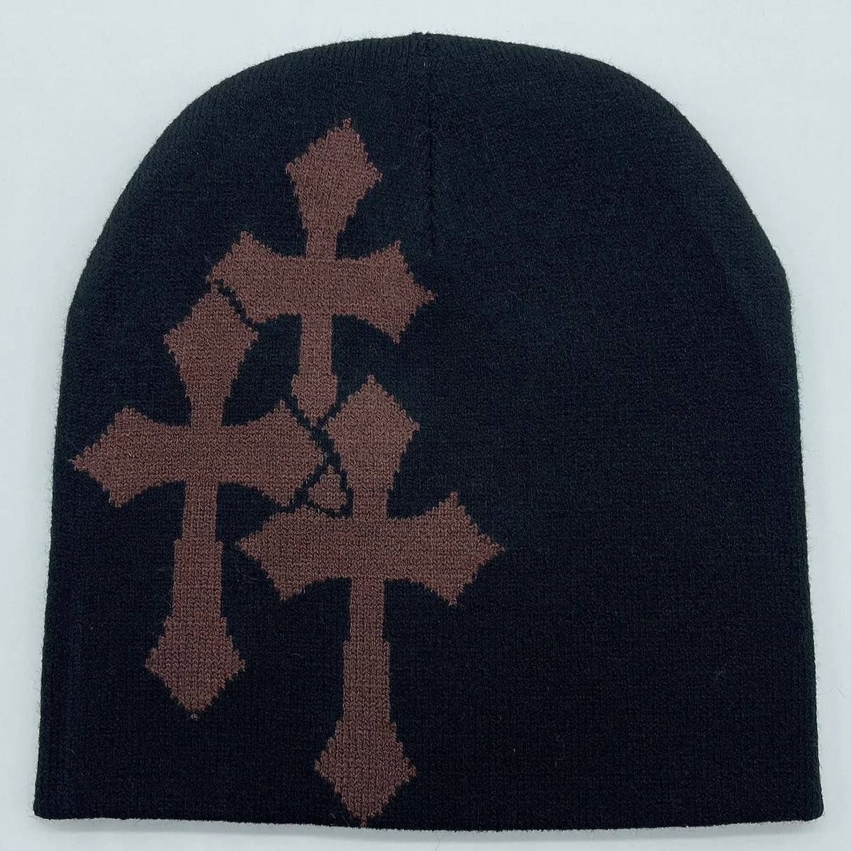 best Fashion Popular Knitted Cap Cross Hip-hop Cap Outdoor Sports Trend Wool Cap Street Beanies Brimless Penny Cap Warm Pullover Cap shop online at M2K Trends for