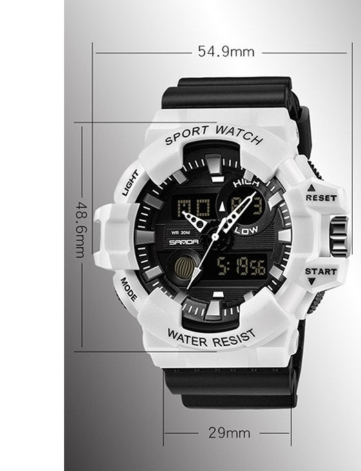 best Fashion sports waterproof men's electronic watch Jewelry & Watches shop online at M2K Trends for beach watch