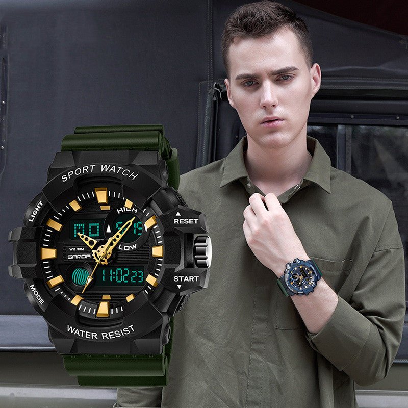 best Fashion sports waterproof men's electronic watch Jewelry & Watches shop online at M2K Trends for beach watch