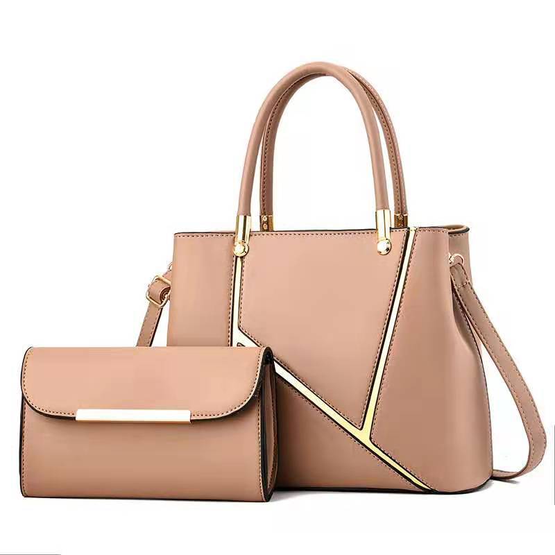 best Fashion Stitching pattern PU Leather Shoulder Bags for Women Business Handbags Travel Luxury Hand Bag Female Large Shoulder Bag 0 shop online at M2K Trends for Bag