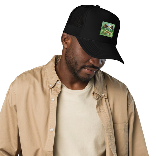 best Foam trucker Jamaica hat cap cap and hat shop online at M2K Trends for Jamaica cap hat