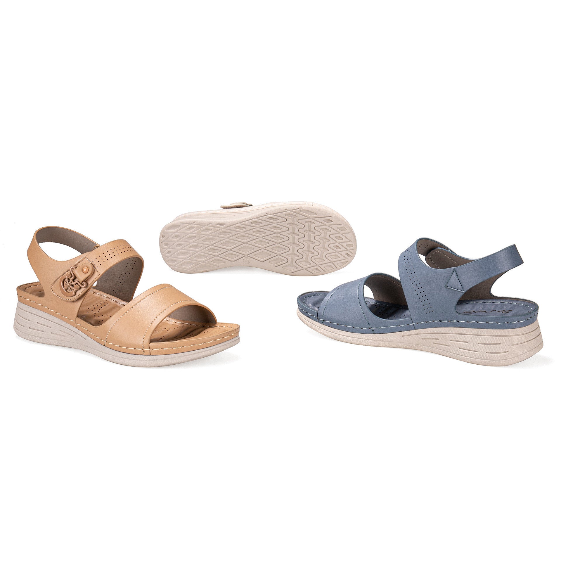 best Foot Latex Sandals Wedge Comfortable Large Size Sandals sandals shop online at M2K Trends for #CanadaApparel #CanadianDesign