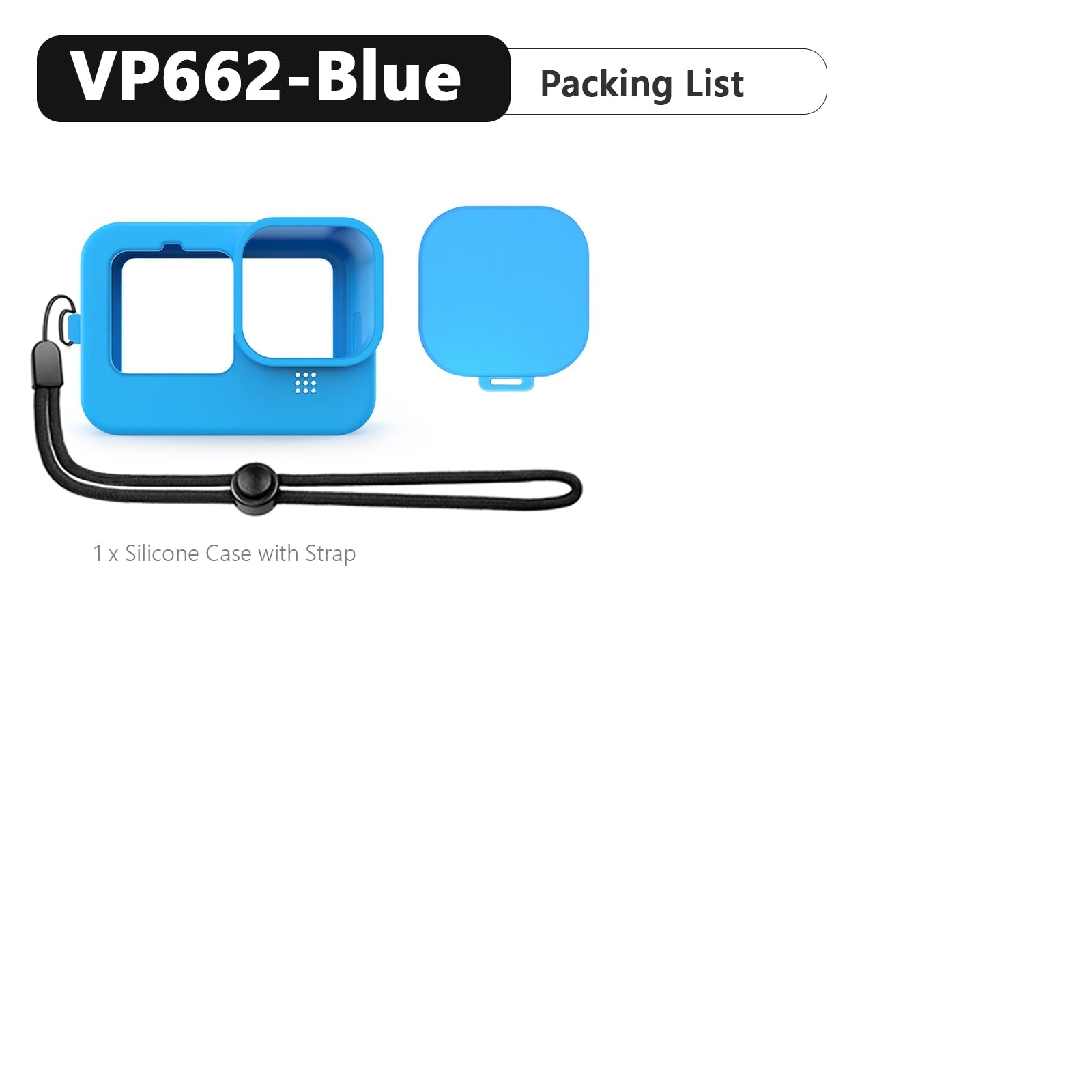 best for Gopro Hero 11 10 Black Soft Silicone Case for Go pro Hero 10 9 Silicone Protective Full Cover Shell Camera Accessorie VP662 0 shop online at M2K Trends for