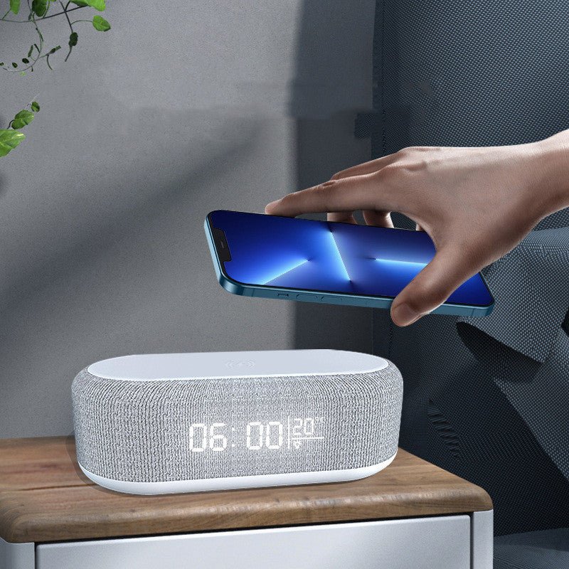 best Four-in-one Small Night Lamp Alarm Clock Wireless Charger Four-in-one Small Night shop online at M2K Trends for #AlarmClocks