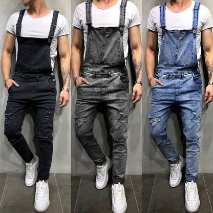 best Frayed Men's Foreign Trade Jeans Trousers And Overalls 0 shop online at M2K Trends for