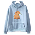 best Funny Capybara Print Hoodie Women/Men Kawaii Cartoon Tops Sweatshirt for Girls Unisex Fashion Harajuku Graphic Hooded Pullovers 0 shop online at M2K Trends for