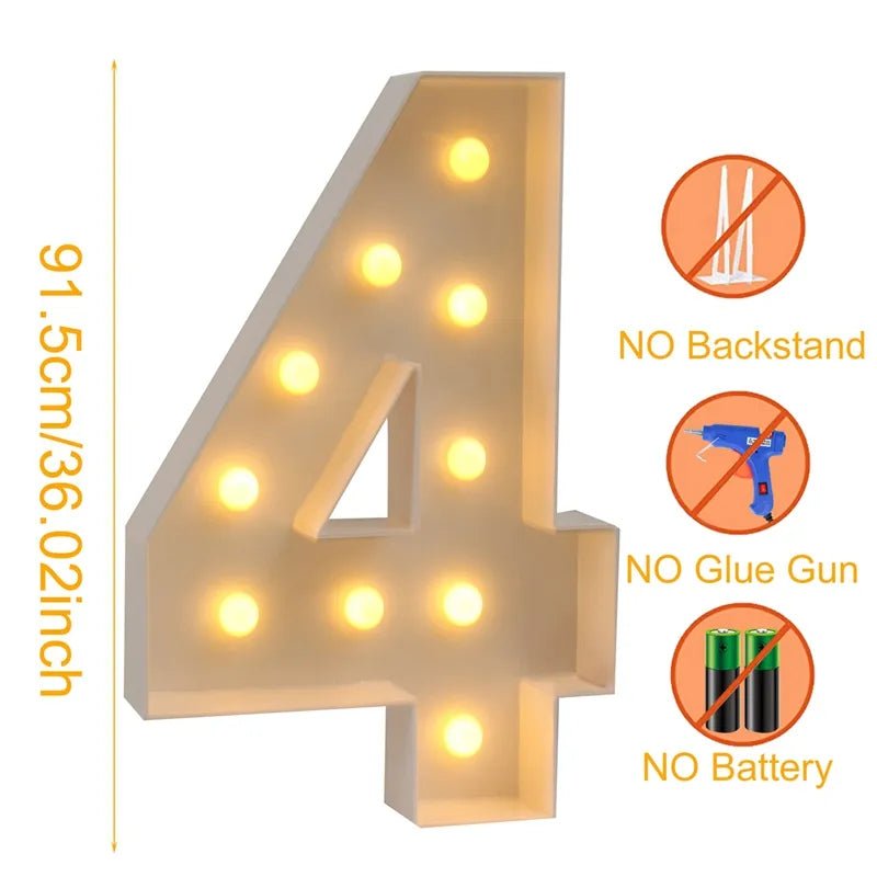 best Giant Number Balloon Filling Box Birthday Balloon Frame Birthday Party Decorations Kids Wedding Anniversary Decor Baby Shower shop online at M2K Trends for