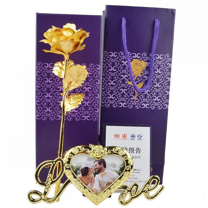 best Golden Rose Valentine's Day Gift Accessories shop online at M2K Trends for gift