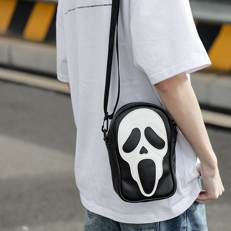 best Halloween Funny Ghost Skull Crossbody Shoulder Bag 0 shop online at M2K Trends for