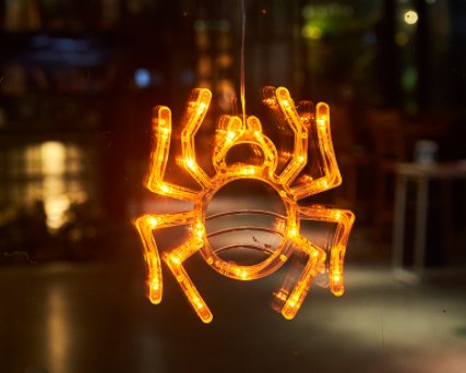 best Halloween Window Hanging LED Lights Spider Pumpkin Hanging Ghost Horror Atmosphere Lights Holiday Party Decorative Lights Home Decor 0 shop online at M2K Trends for