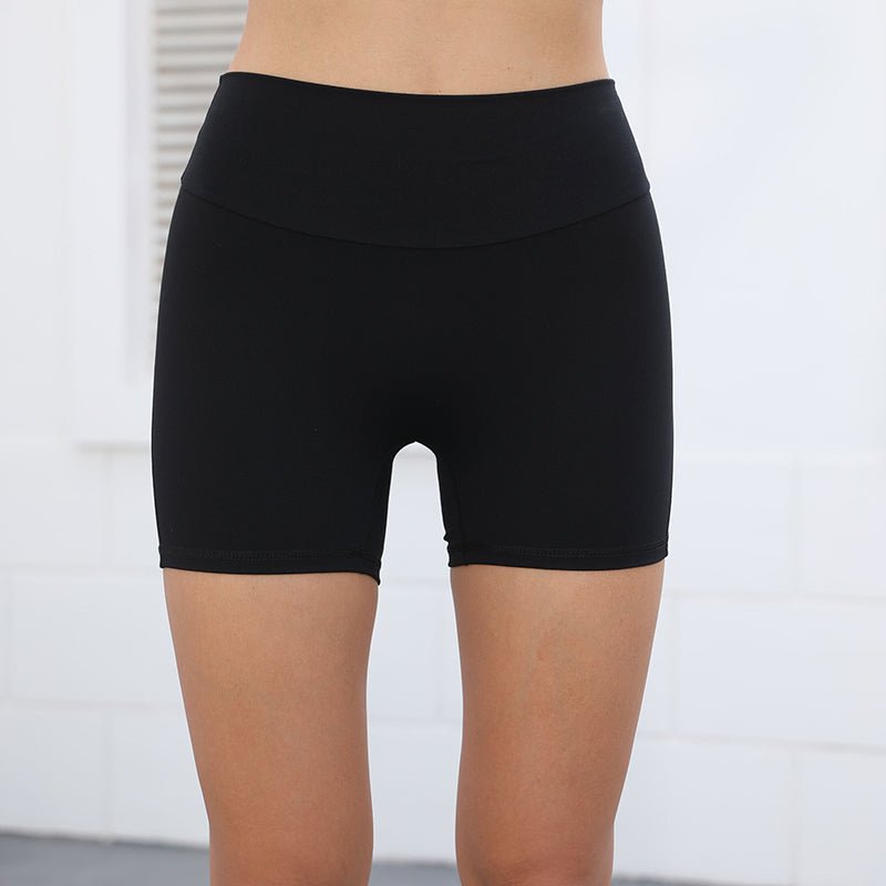best High Waist Hip Lifting Shorts With Pockets Quick Dry Yoga Fitness Sports Pants Summer Women Clothes 4 shop online at M2K Trends for