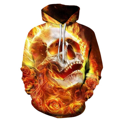 best Hooded sweater Personalized skull sweater 0 shop online at M2K Trends for