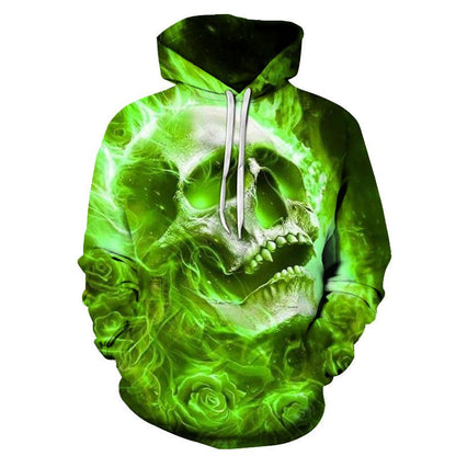 best Hooded sweater Personalized skull sweater 0 shop online at M2K Trends for