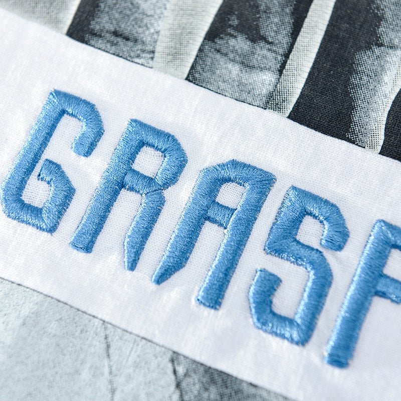 best Italy brand linen short sleeve t-shirt men casual loose t shirt mens cartoon embroidery stitching round neck tshirt male camisa 0 shop online at M2K Trends for