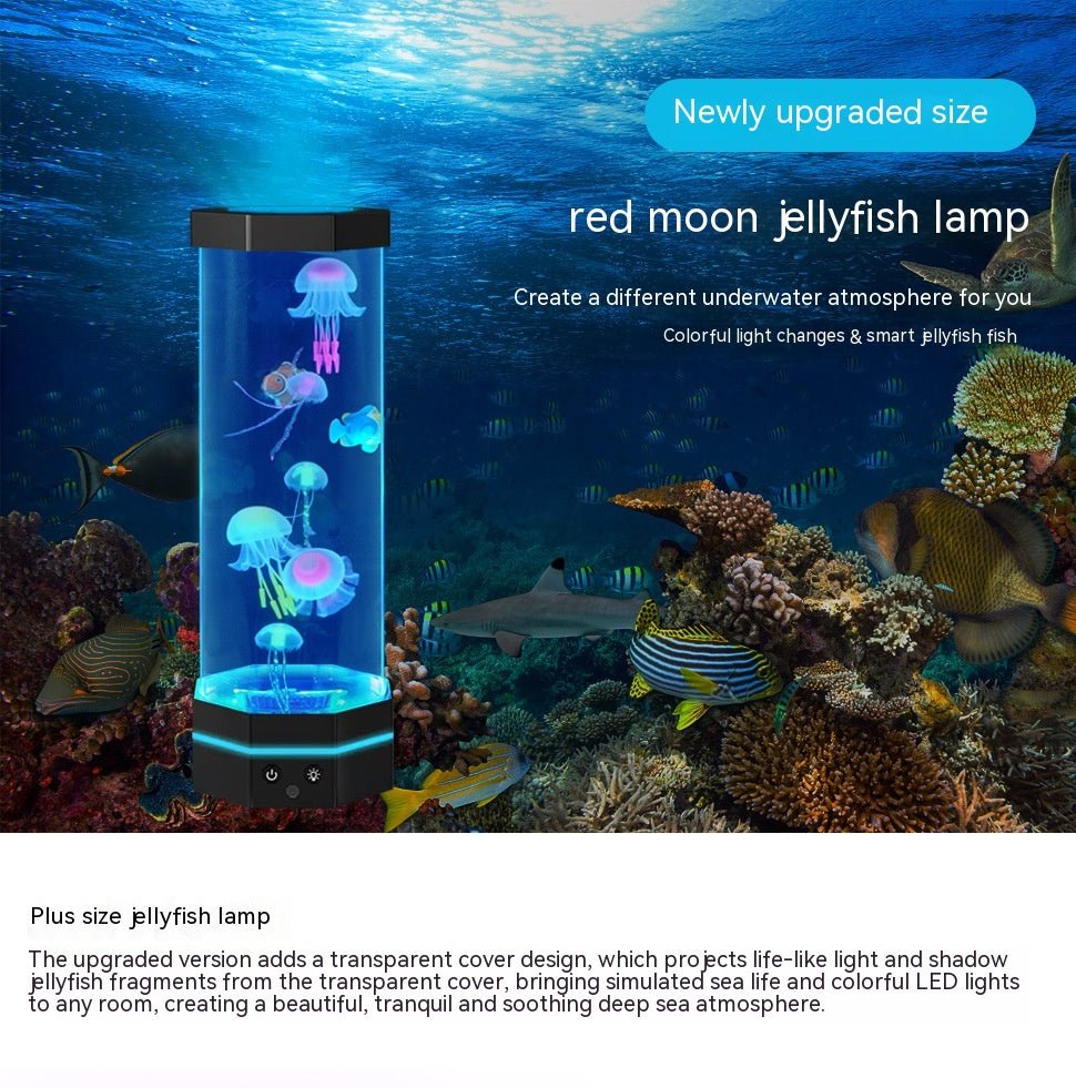 best Jellyfish Lava Lamp 17 Colors Changing 15inch Jellyfish Lamp With Remote Control USB Plug-in Bubble Fish Lamp Kids Night Light Creative Projector Lamp Home Decor 0 shop online at M2K Trends for
