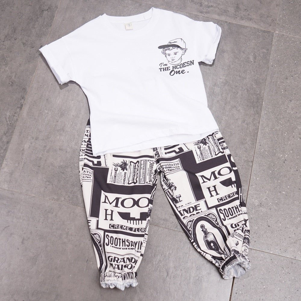 best Kids Clothes Toddler Boys Clothing Set Children Summer Cartoon Kids sketch Tops Shorts Infantil Baby Suit 2-7years 0 shop online at M2K Trends for