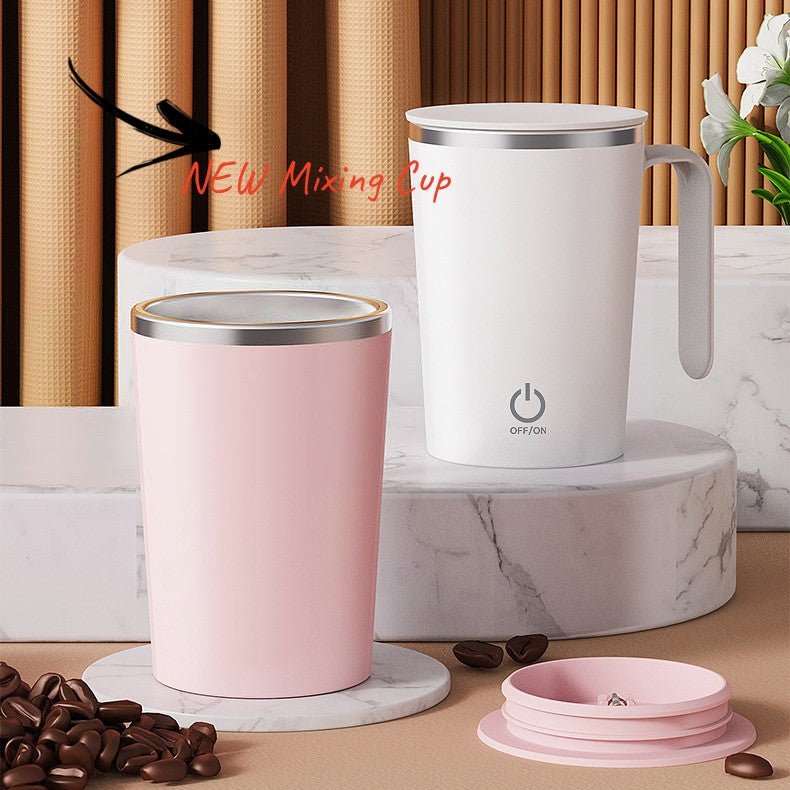 best Kitchen Electric Mixing Cup Stirring Coffee Cup Automatic Mixing Mugs Cup Lazy Rotating Magnetic Water Cup Accessories shop online at M2K Trends for Wireless