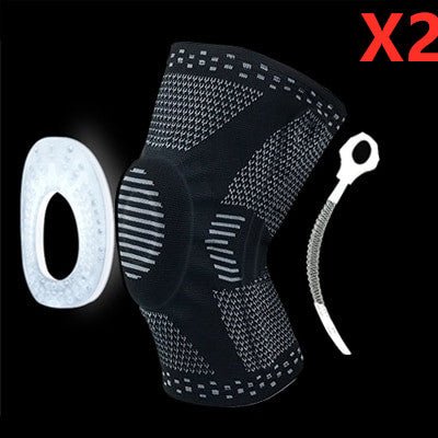 best Knee Patella Protector Brace Silicone Spring Knee Pad Accessories shop online at M2K Trends for Knee Patella Protector Brace Silicone Spring Knee Pad