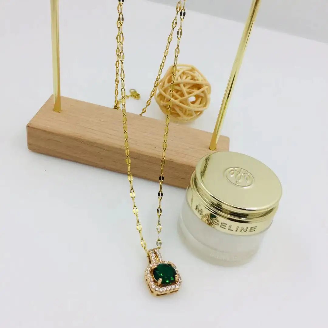 best Korean Charms Rainbow Crystal Necklace For Women Metal Vintage Y2K Choker Necklace Gossip Girls 90s Style Aesthetics Friends shop online at M2K Trends for