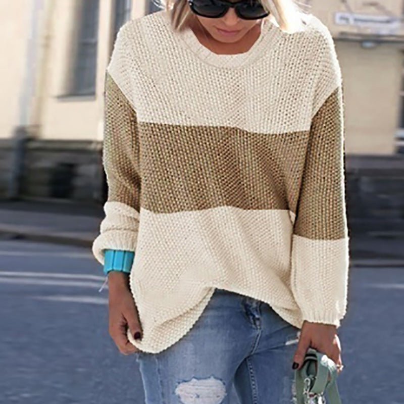 best Ladies Sweater Stitching Knitted Sweater 0 shop online at M2K Trends for