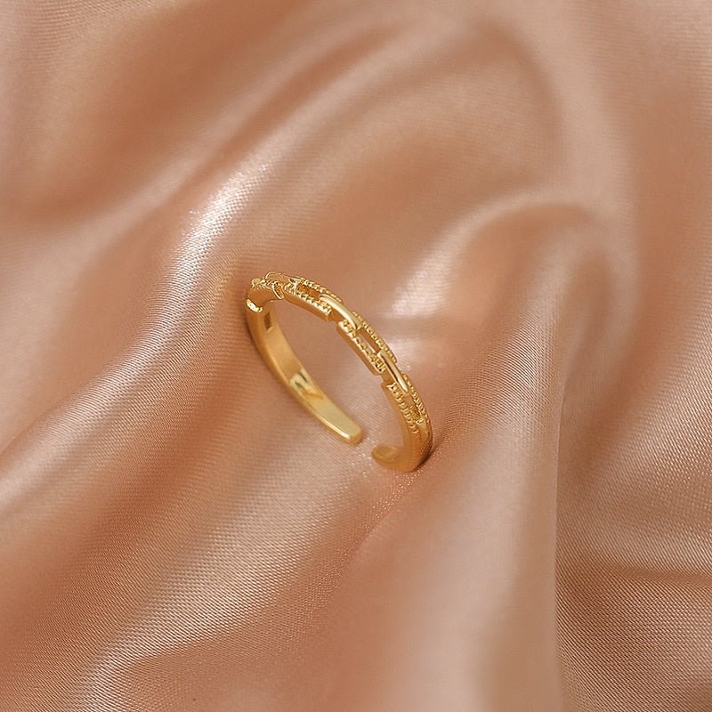 best LATS Luxury Gold Color Pearl Zircon Rings for Woman 2021 Vintage Sexy Open Ring Party Joint Ring Fashion Elegant Jewelry Gifts Jewelry & Watches shop online at M2K Trends for Jewelry Sets & More