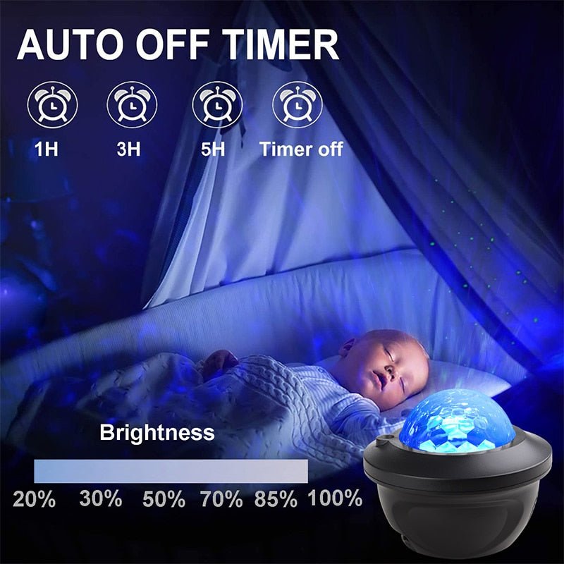 best LED Star Galaxy Projector Starry Sky Night Light Built-in Bluetooth-Speaker For Home Bedroom Decoration Kids Valentine's Daygift 0 shop online at M2K Trends for