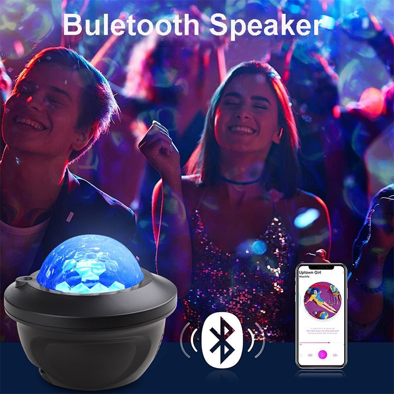 best LED Star Galaxy Projector Starry Sky Night Light Built-in Bluetooth-Speaker For Home Bedroom Decoration Kids Valentine's Daygift 0 shop online at M2K Trends for