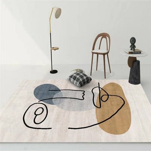 best Light Luxury Nordic Living Room Large Area Rug Home Decoration Soft Other shop online at M2K Trends for