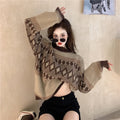 best Long-sleeved sweater diamond sweater 0 shop online at M2K Trends for