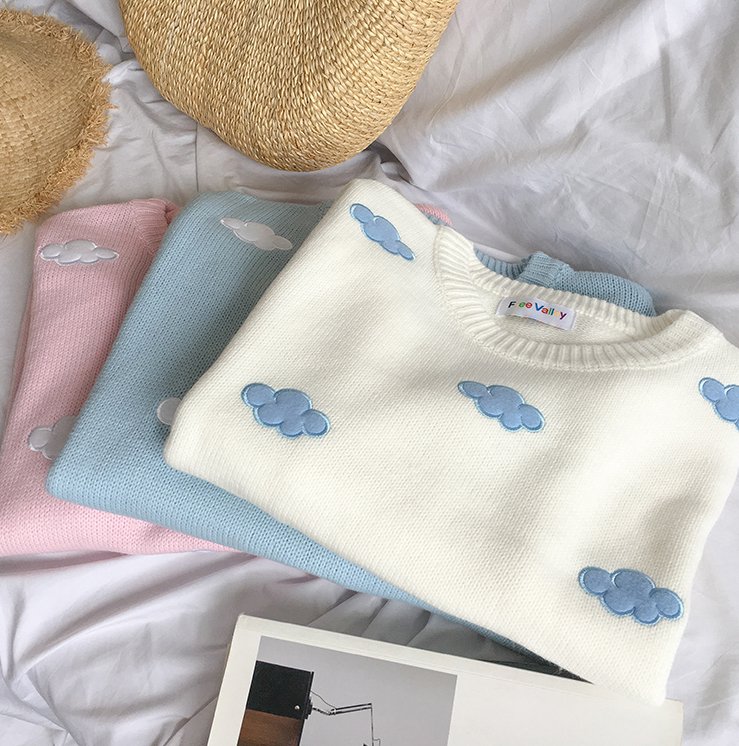 best Loose cloud sweater sweater 0 shop online at M2K Trends for