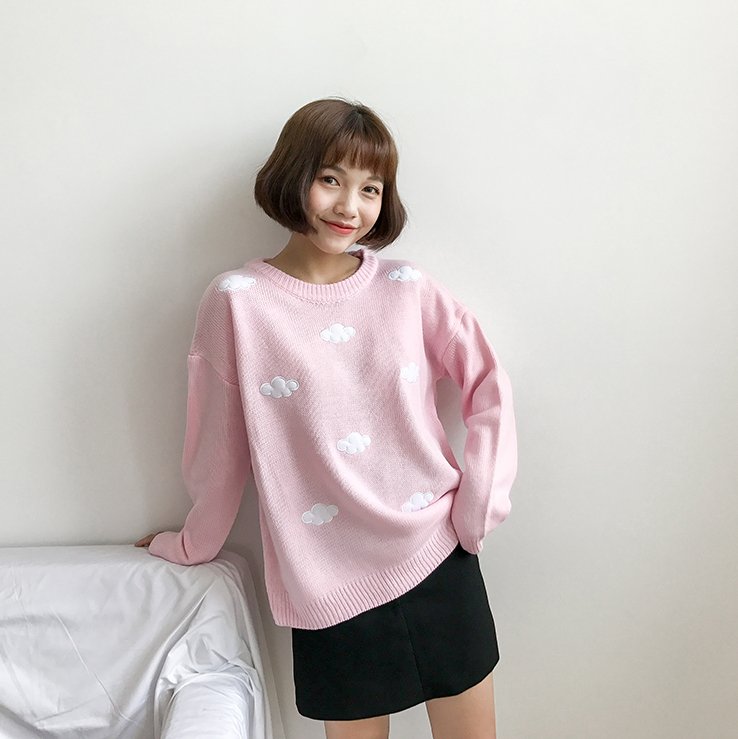 best Loose cloud sweater sweater 0 shop online at M2K Trends for