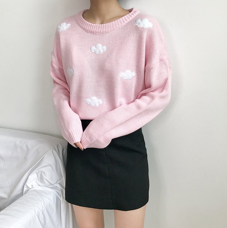 best Loose cloud sweater sweater 0 shop online at M2K Trends for