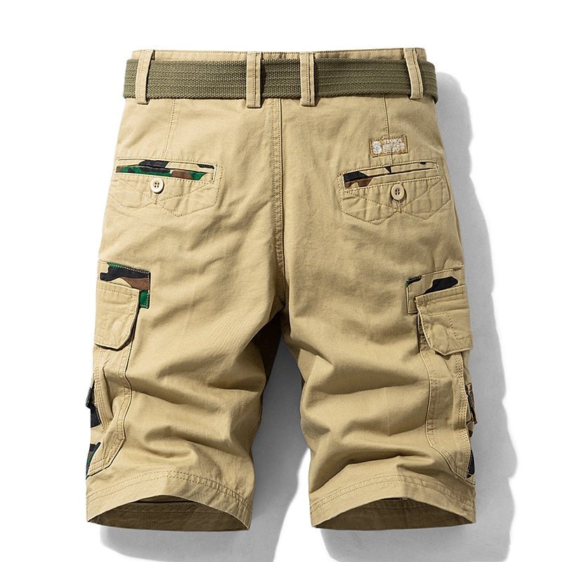 best Luulla Men 2021 Summer New Casual Vintage Classic Pockets Cargo Shorts Men Outwear Fashion Twill Cotton Camouflage Shorts Men 0 shop online at M2K Trends for