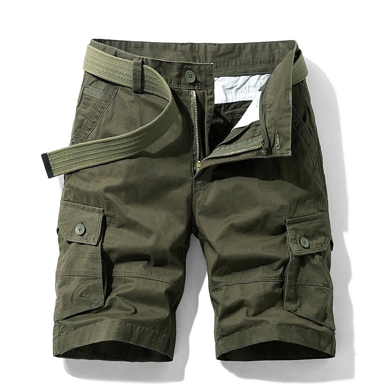 best Luulla Men 2021 Summer New Casual Vintage Classic Pockets Cargo Shorts Men Outwear Fashion Twill Cotton Camouflage Shorts Men 0 shop online at M2K Trends for