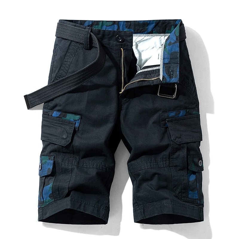 best Luulla Men 2021 Summer New Casual Vintage Classic Pockets Cargo Shorts Men Outwear Fashion Twill Cotton Camouflage Shorts Men 0 shop online at M2K Trends for