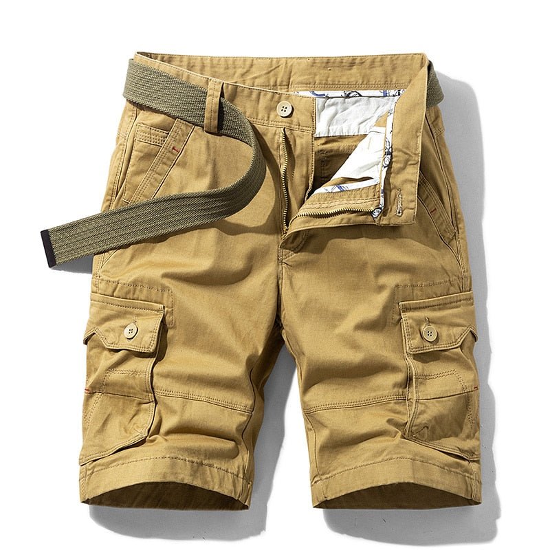 best Luulla Men 2021 Summer New Casual Vintage Classic Pockets Cargo Shorts Men Outwear Fashion Twill Cotton Camouflage Shorts Men 0 shop online at M2K Trends for