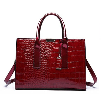 best Luxury Womens Bags Designer Crocodile Pattern Shoulder Bag PU Leather Brand Woman Crossbody Casual Handbag Women Tote Bags Sac 0 shop online at M2K Trends for