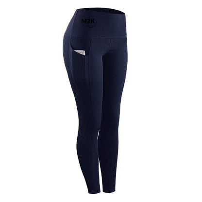 best M2K leggings Fashion Ladies Sports Phone Pocket Leggings Clothing shop online at M2K Trends for